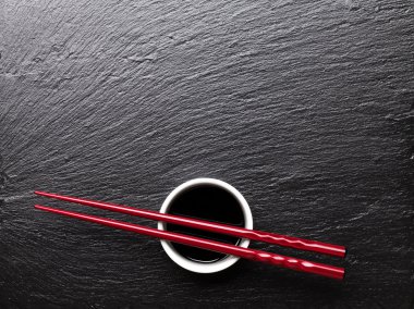 Japon suşi yemek çubukları