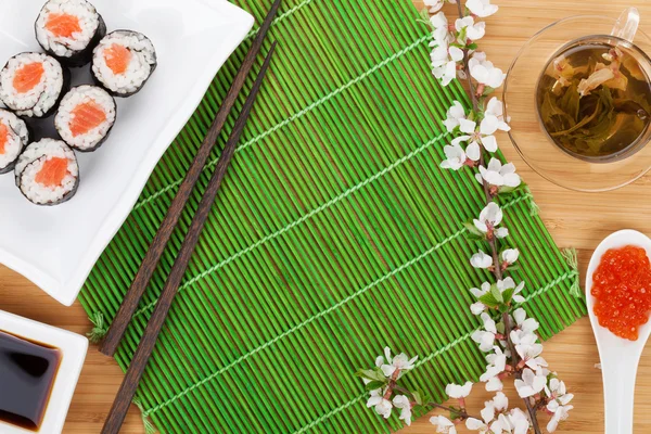 Sushi maki set — Stockfoto