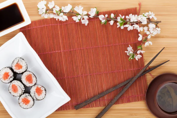 Zestaw sushi maki — Zdjęcie stockowe