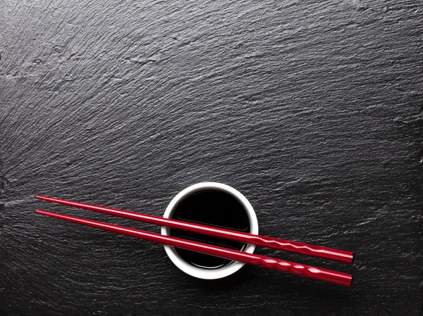 Japanese sushi chopsticks — Stock Photo, Image