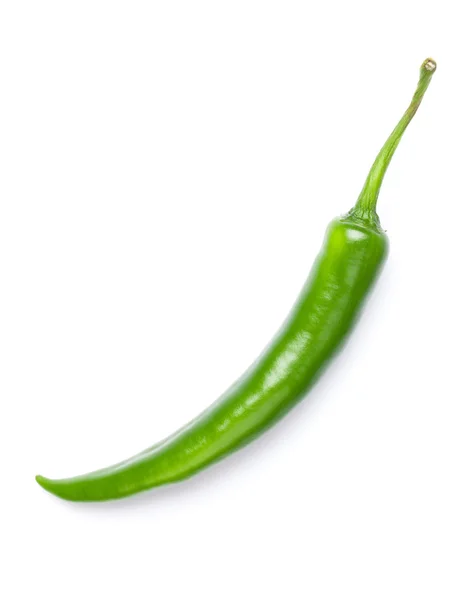 Grüne Chilischote — Stockfoto