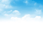 Картина, постер, плакат, фотообои "blue sky and clouds background", артикул 73639969