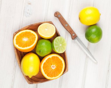 Portakal, limon ve limon