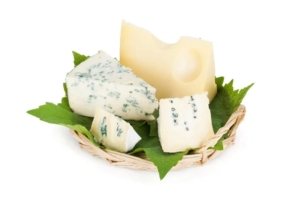 Varios tipos de quesos — Foto de Stock
