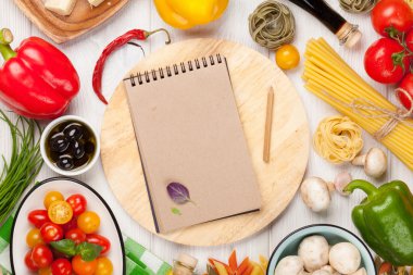 İtalyan gıda maddeleri yemek