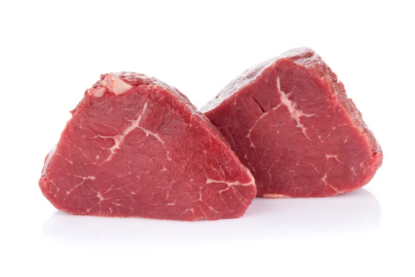 Fillet steaks beef meat — Stock Photo, Image