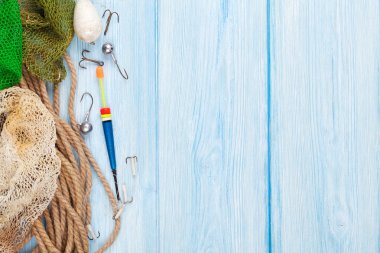 Masada balık tutmak için ekipmanlar