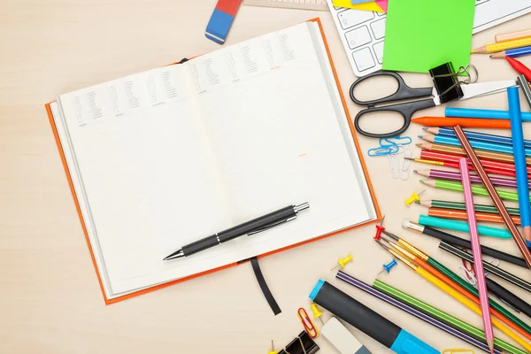 School and office supplies — Stock Photo, Image