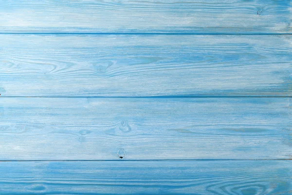 Land blå träbord bakgrund — Stockfoto