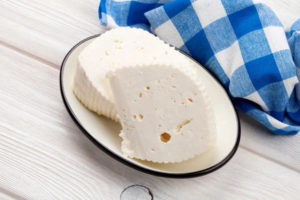 自家製牛乳チーズ — ストック写真