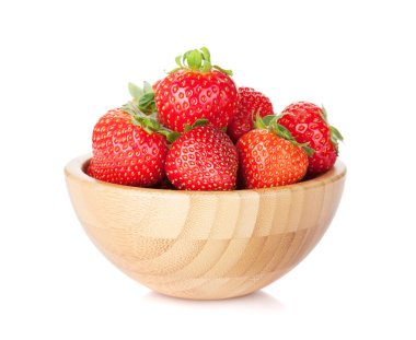 Fresh strawberries bowl