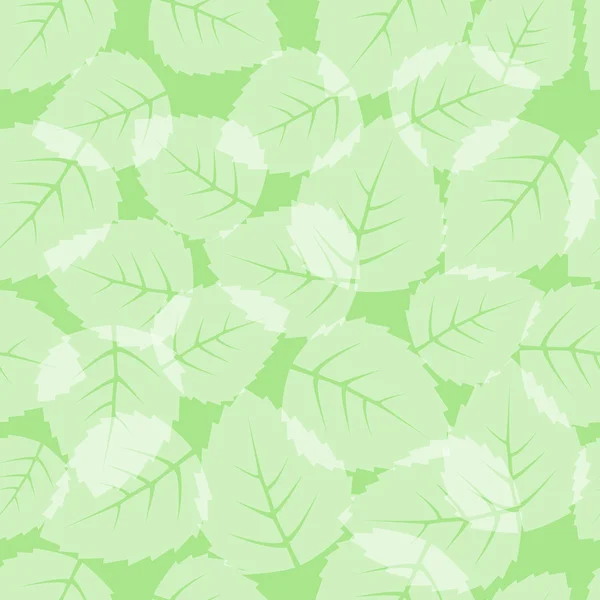 Seamless leaves pattern — Stock Vector