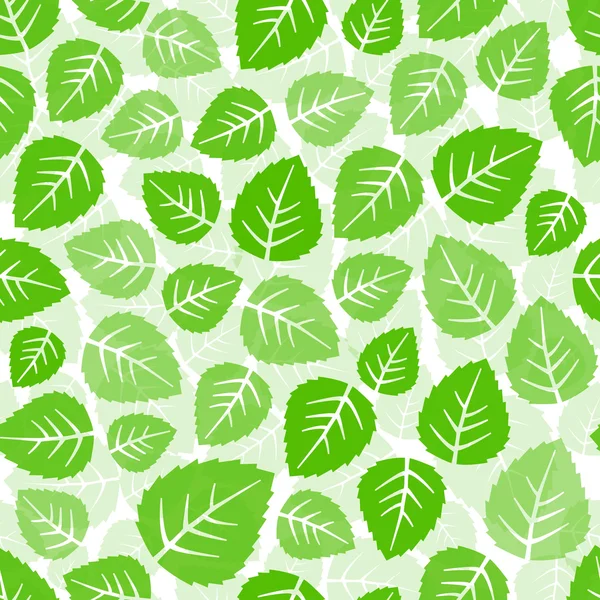 Seamless leaves pattern — Stock Vector