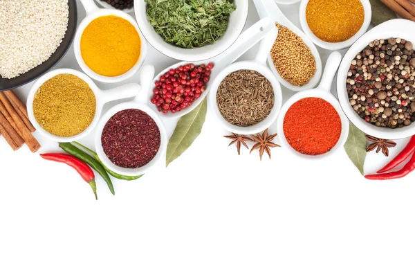 Various spices selection — Stock Photo, Image