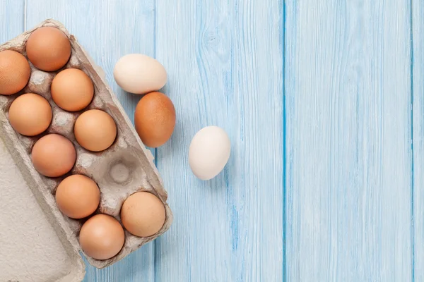 Cardboard egg box — Stock Photo, Image