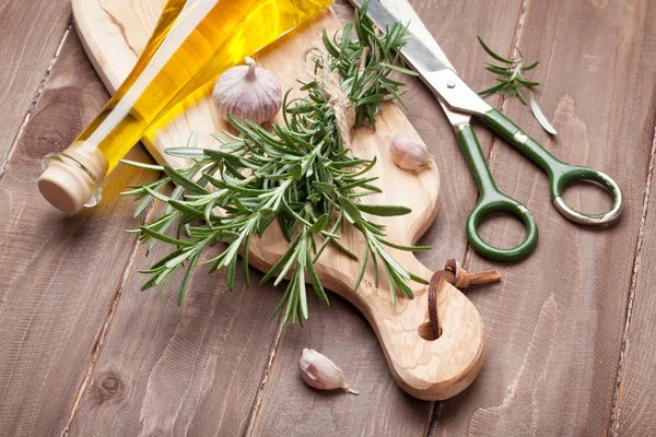 Fresh garden rosemary — Stock Photo, Image