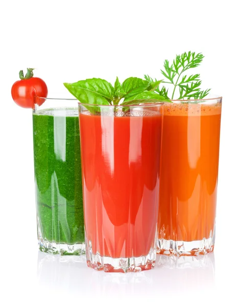 Fresh vegetable smoothie. — Stock Photo, Image