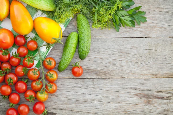 Fresh ripe vegetables — Stock Photo, Image