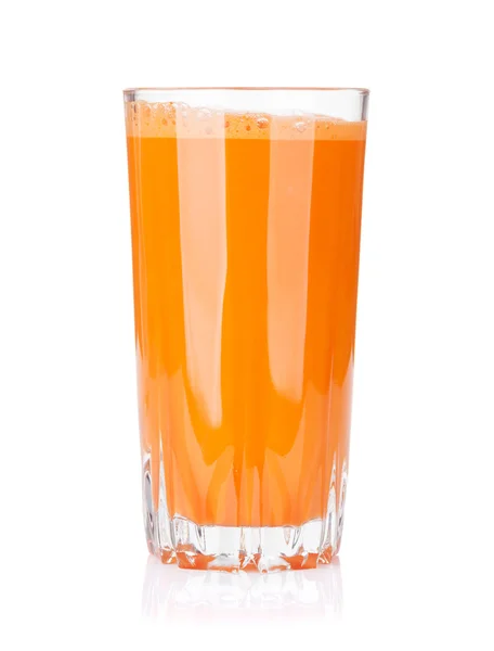 Свежий овощной смузи. Морковный сок — стоковое фото