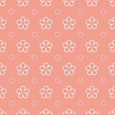 çiçek Dikişsiz desen arka plan