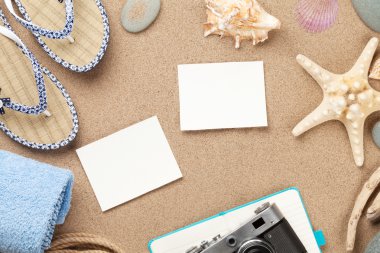 Seyahat fotoğraf çerçeveleri ve öğeleri