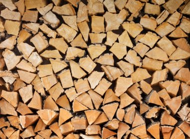 Stack of firewood pattern clipart