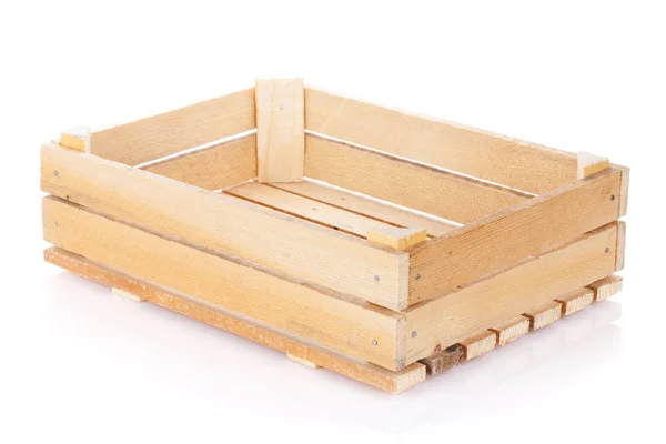 Empty wooden box — Stock Photo, Image