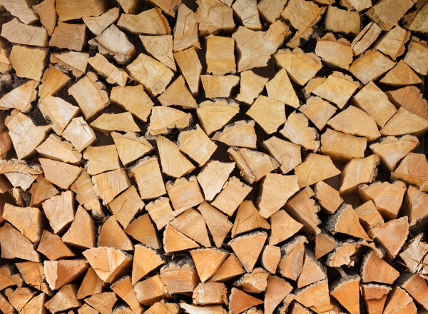 Stack of firewood pattern