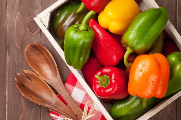 Verse kleurrijke paprika — Stockfoto