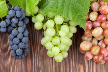 Renkli üzüm demet