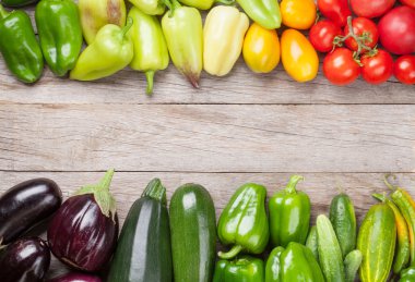 Taze çiftçiler Bahçe sebze