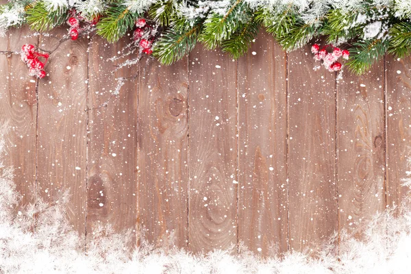 Christmas background with fir tree — Stock Photo, Image