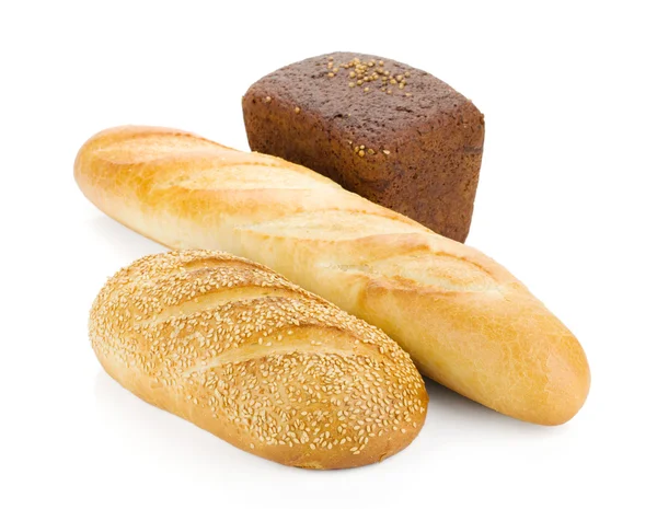 Tres hojuelas de pan —  Fotos de Stock