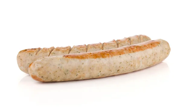 Two grilled sausages — Stock Photo, Image