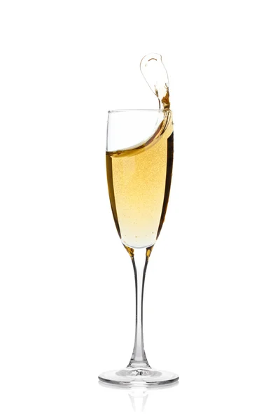 Šampaňské s logem — Stock fotografie