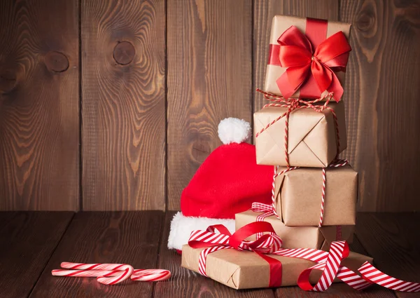 Christmas gift boxes — Stock Photo, Image