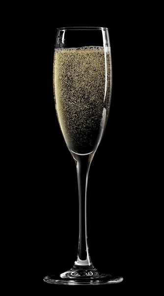 Lyxig Champagne glas — Stockfoto