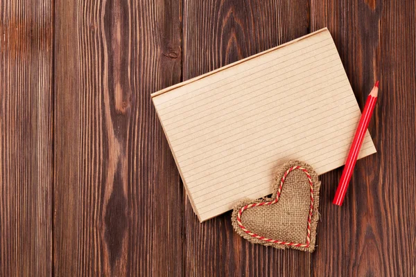 Día de San Valentín juguete corazón — Foto de Stock