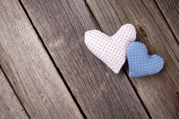 San Valentín juguetes corazones — Foto de Stock