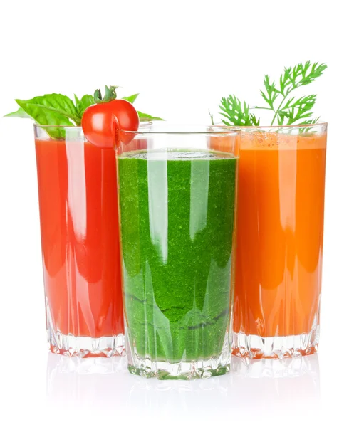 Batidos de verduras frescas . — Foto de Stock