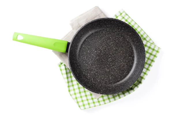 Frying pan on white — Stock Photo, Image