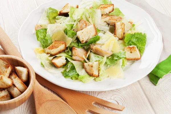 Salada de césar saudável e fresca — Fotografia de Stock