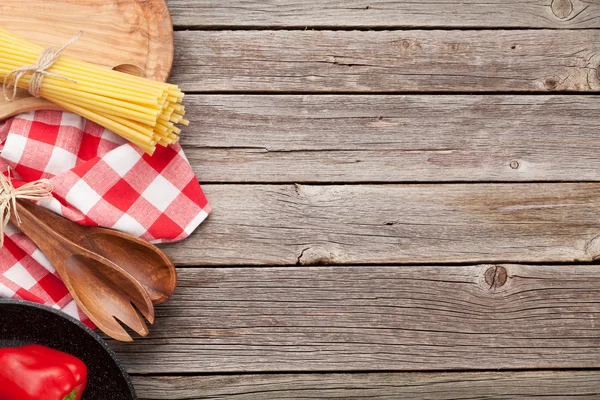 Cooking utensils and ingredients