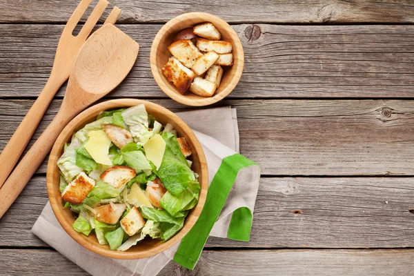 Fresh healthy caesar salad — Stock Photo, Image