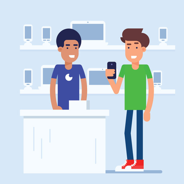 Магазин мобильных телефонов
 