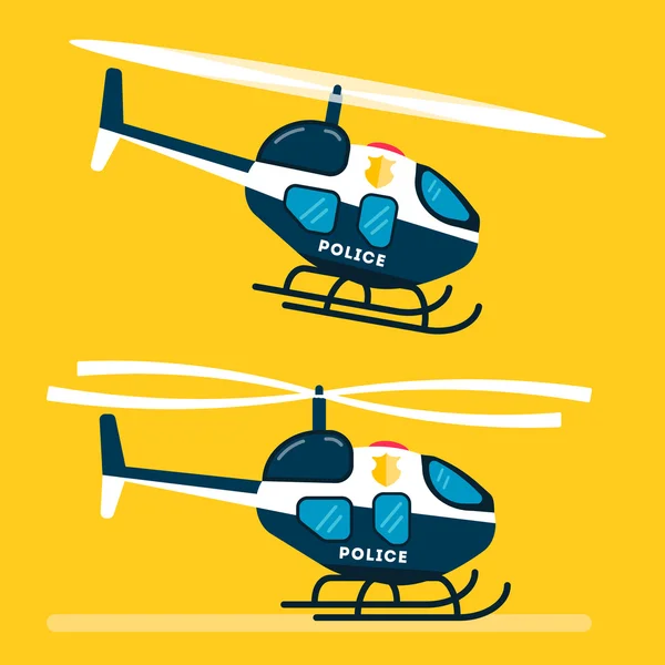 Helikopter Icon set — Stok Vektör