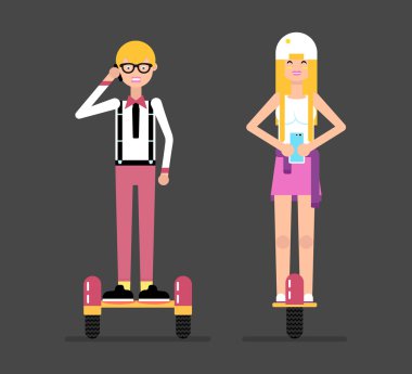 genç erkek ve kadın 