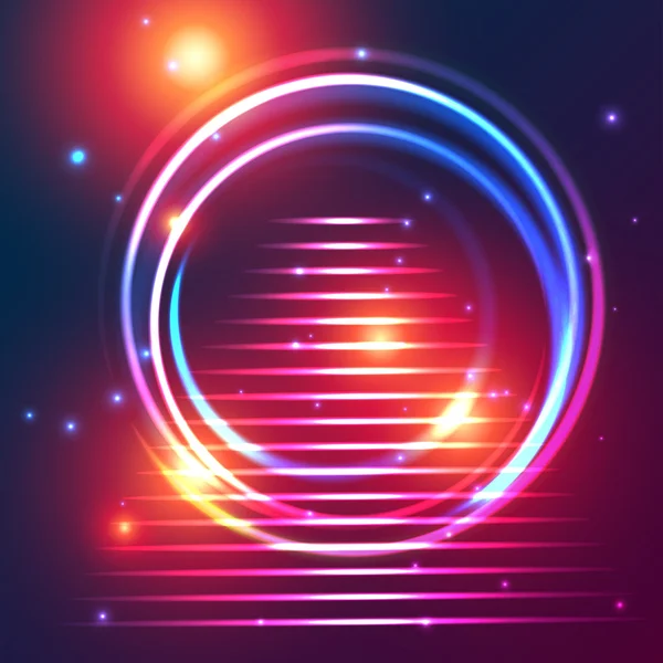 Space portal — Stock Vector