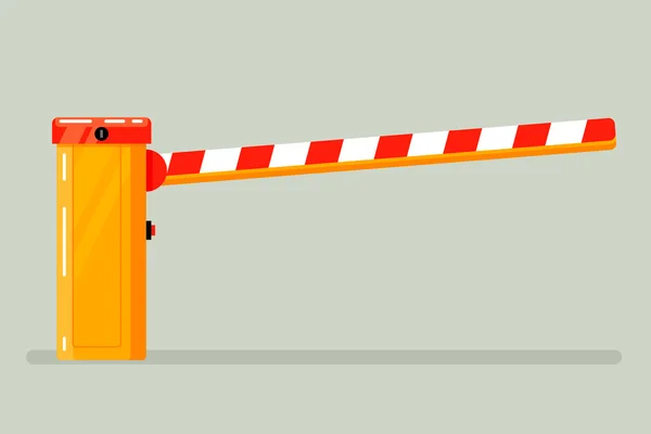 Road classical  barrier sign 