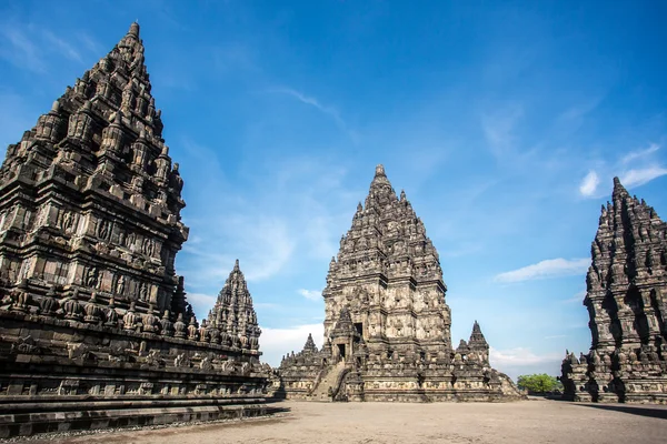 Prambanan храмі поблизу Джок'якарта — стокове фото